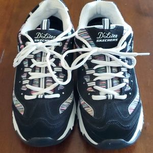 Skechers D'Lites Multi Colored
